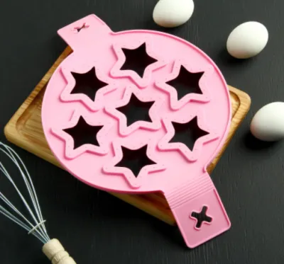 #Форма для яичницы и блинов "Ози. Звезды" 37х23 см, МИКС   3621738   